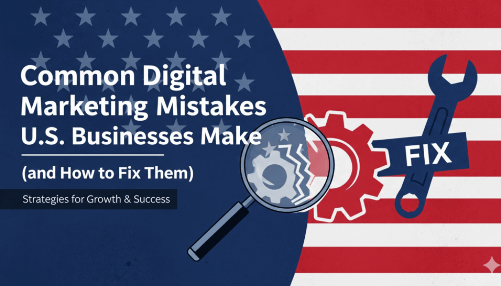 Digital Marketing Mistakes U.S. Businesses Make