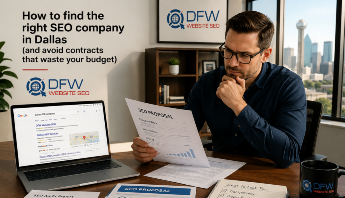 Right SEO Company In Dallas