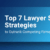 Top 7 Lawyer SEO Strategies to Outrank Competing Firms