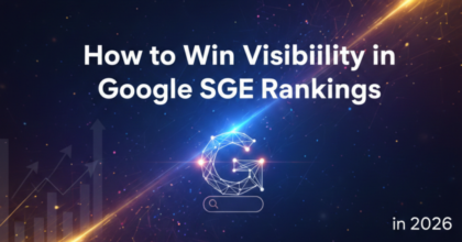 How to Win Visibility in Google SGE Rankings in 2026