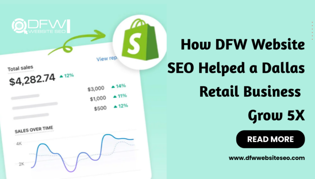 How DFW Website SEO Helped a Dallas Retail Business Grow 5X