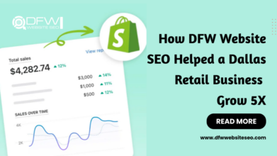 How DFW Website SEO Helped a Dallas Retail Business Grow 5X