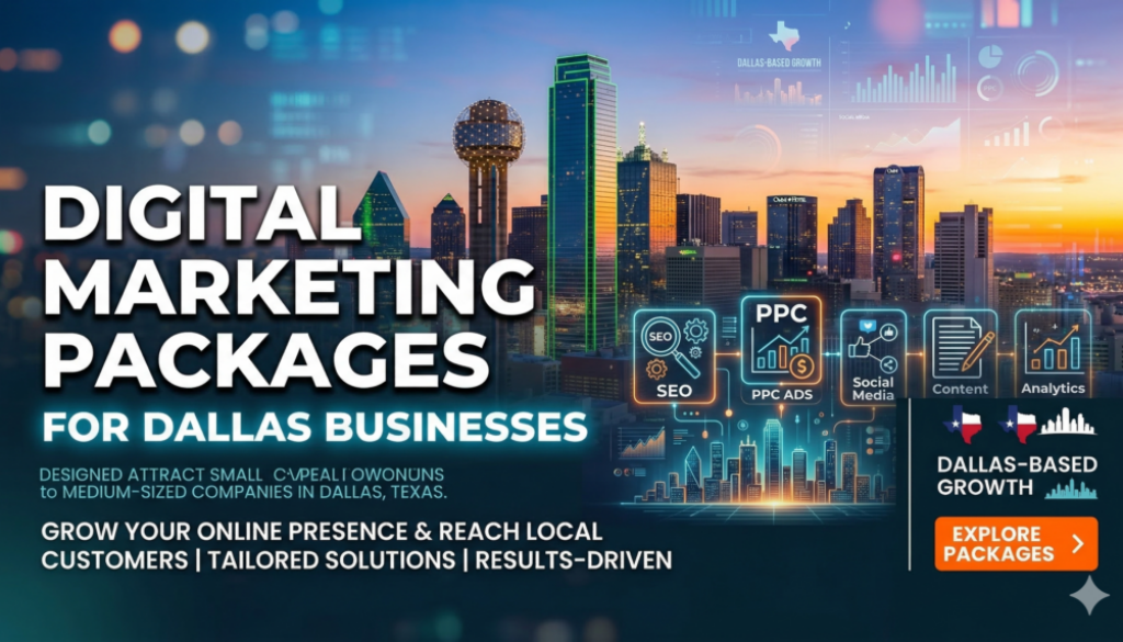 Digital Marketing Packages for Dallas Businesses