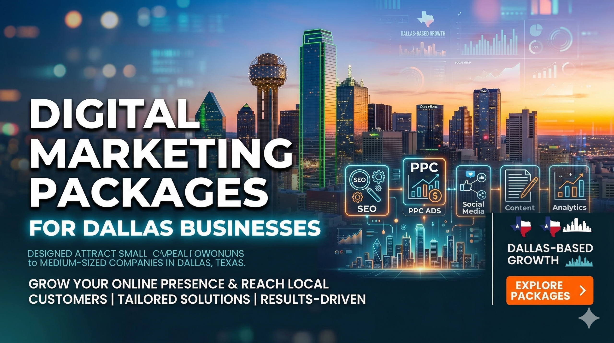 Digital Marketing Packages for Dallas Businesses