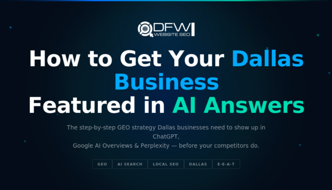 How to Get Your Dallas Business Featured in AI Answers