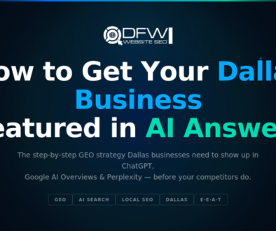How to Get Your Dallas Business Featured in AI Answers