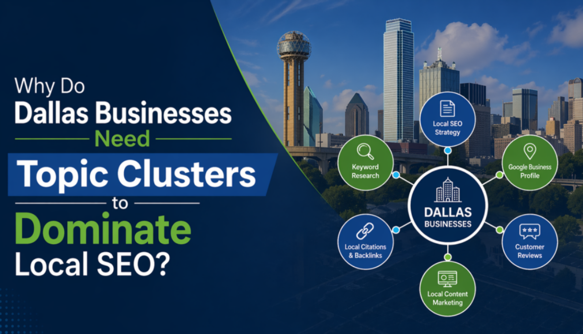 Why Do Dallas Businesses Need Topic Clusters to Dominate Local SEO&nbsp;