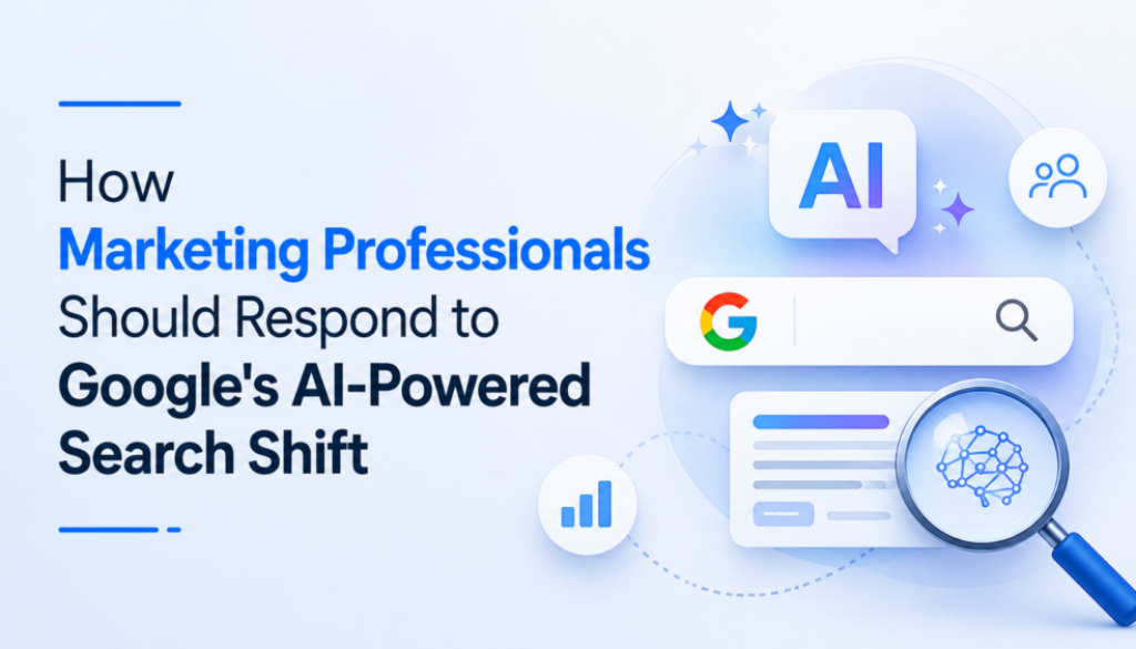 How Marketing Professionals Should Respond to Google’s AI-Powered Search Shift