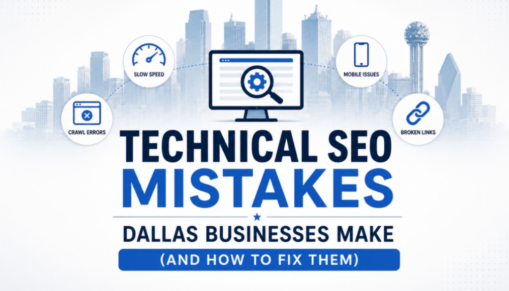 Technical SEO Mistakes Dallas Businesses Make