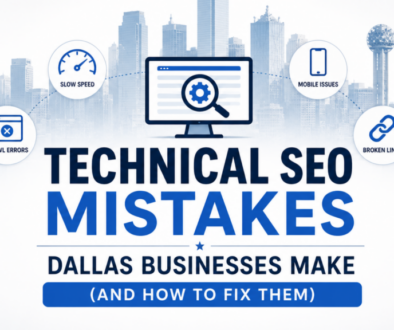 Technical SEO Mistakes Dallas Businesses Make