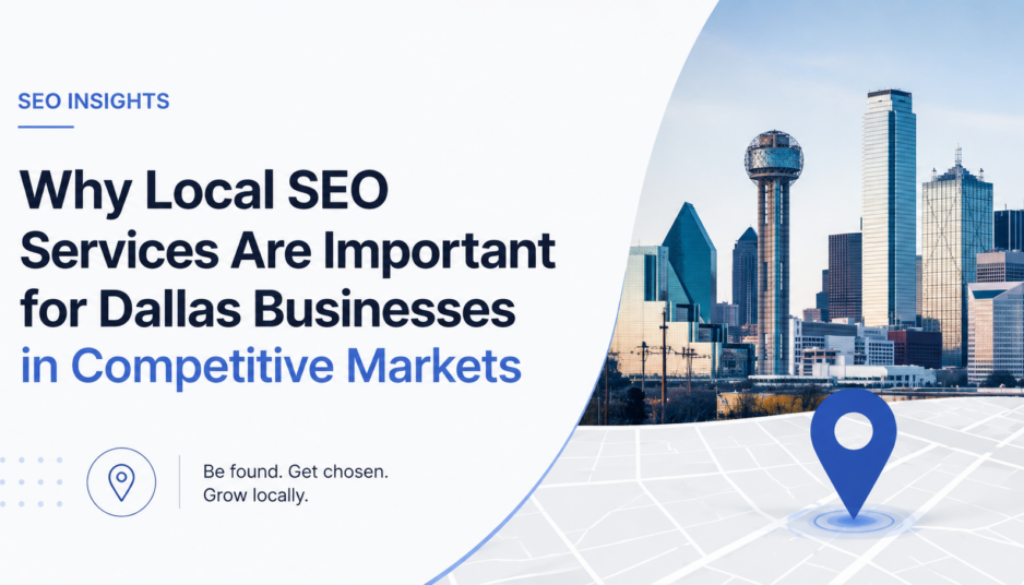 Why Local SEO Services Are Important for Dallas Businesses