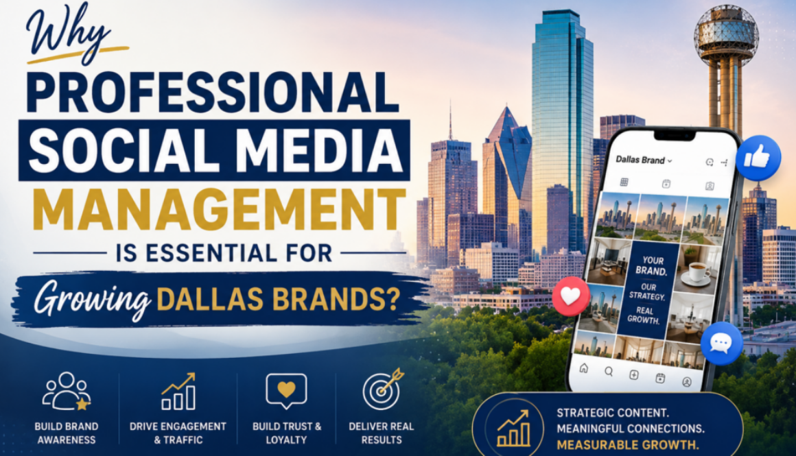 Social Media Management Is Essential for Growing Dallas Brands