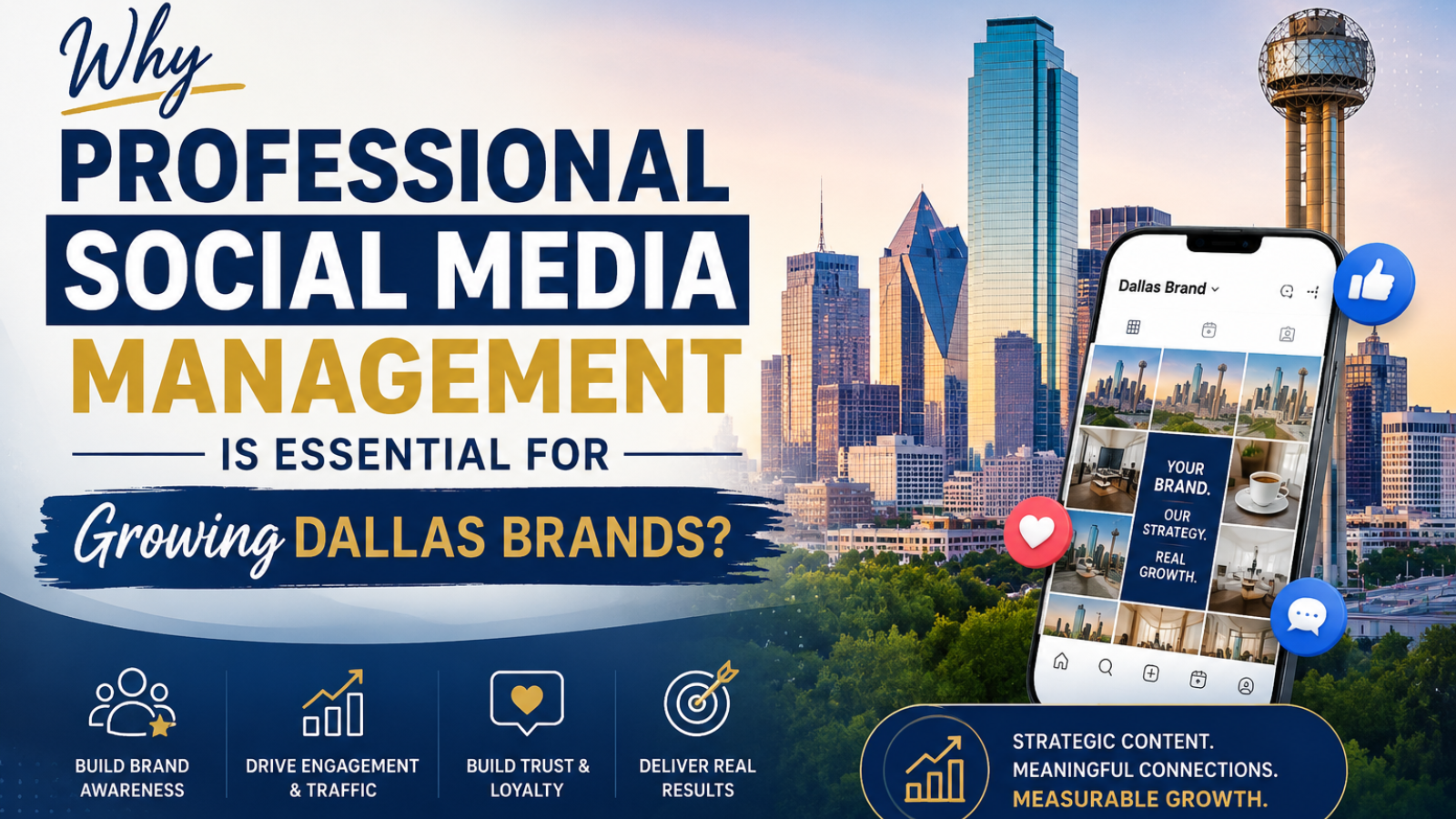Why Professional Social Media Management Is Essential for Growing Dallas Brands? 