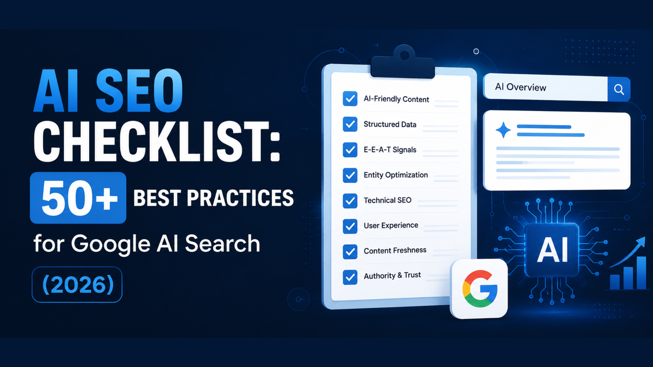 AI SEO Checklist: 50+ Best Practices for Google AI Search (2026)