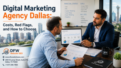 Digital marketing strategy session in progress