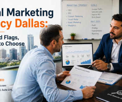 Digital marketing strategy session in progress