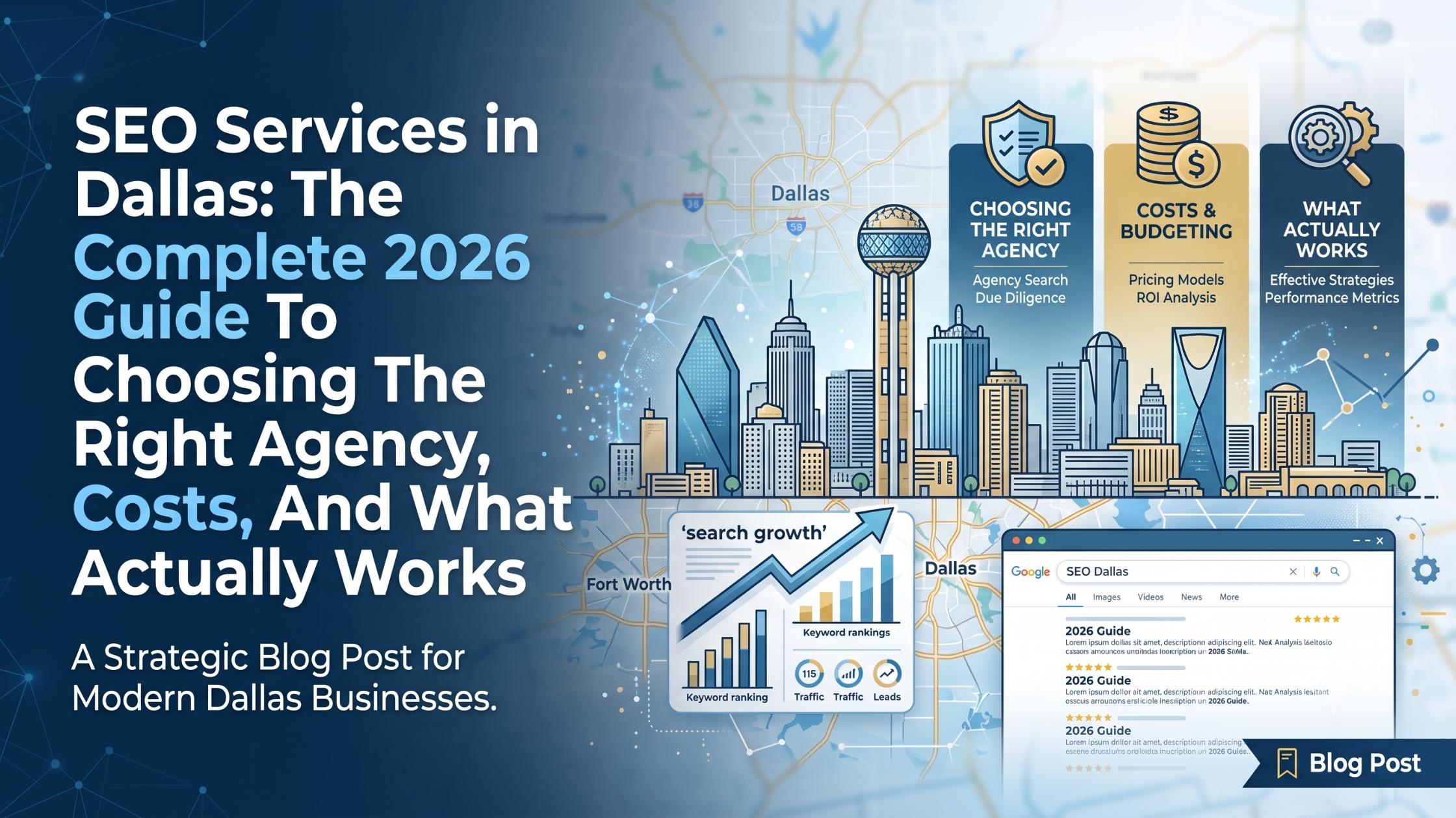 SEO Services in Dallas: The Complete 2026 Guide To Choosing The Right Agency, Costs, And What Actually Works