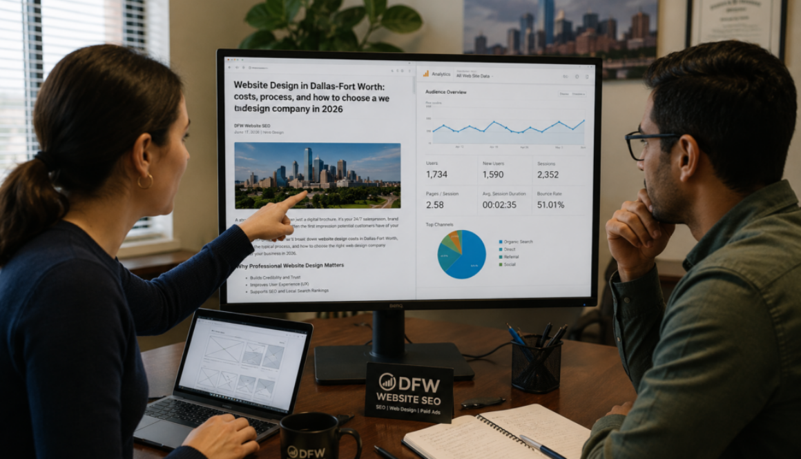 Website Design in Dallas-Fort Worth