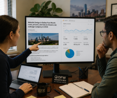 Website Design in Dallas-Fort Worth