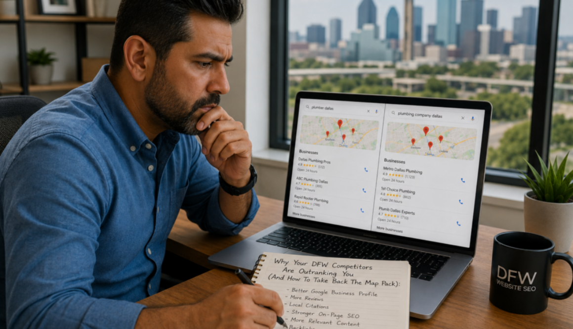 DFW Competitors Are Outranking You