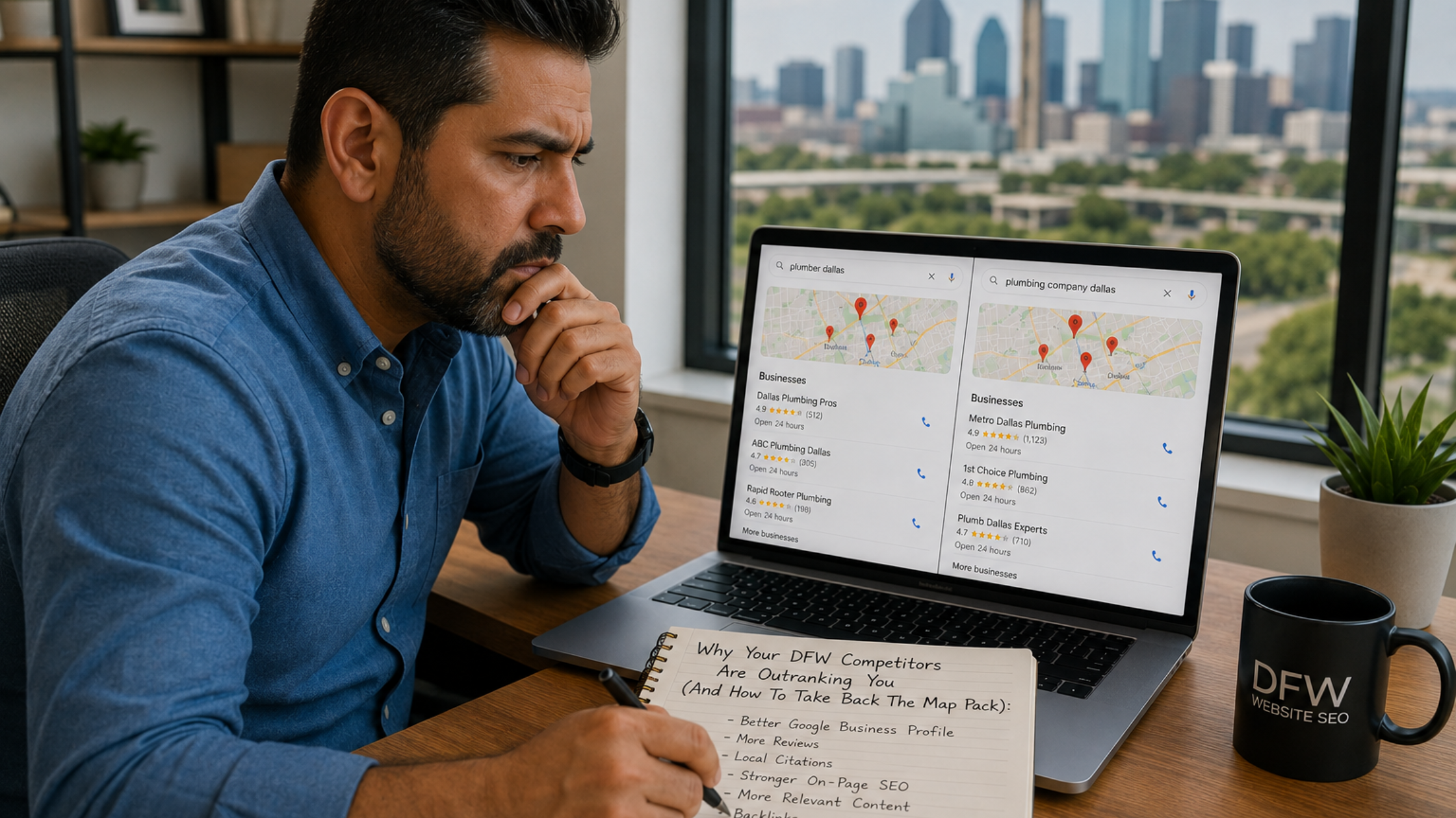 Why Your DFW Competitors Are Outranking You (And How To Take Back The Map Pack)