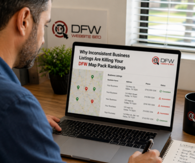 Inconsistent Business Listings Killing DFW Map Pack Rankings