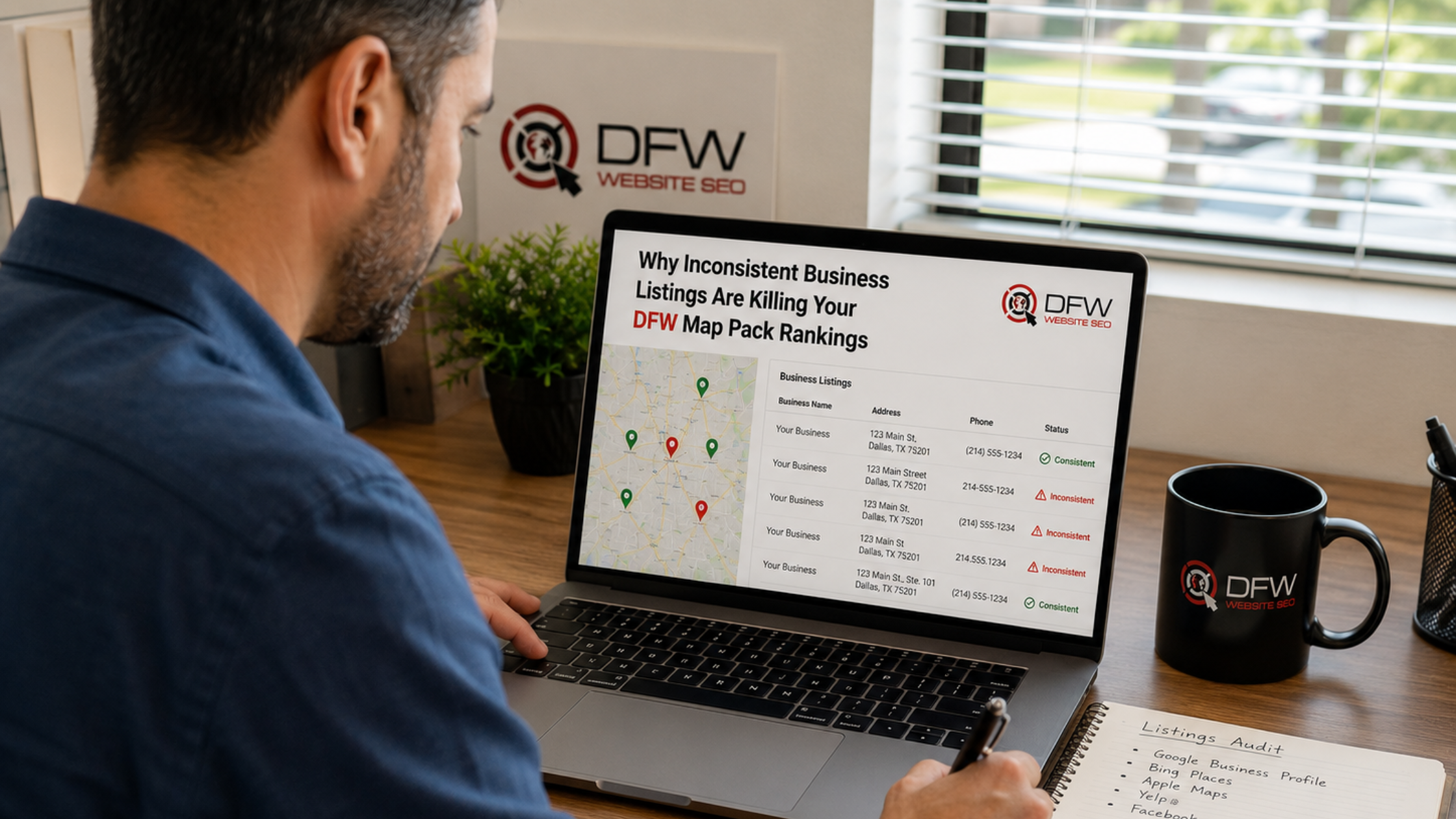 Why Inconsistent Business Listings Are Killing Your DFW Map Pack Rankings